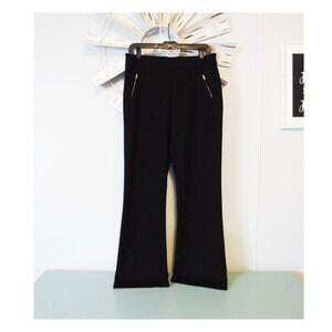 Cato Black Stretch Pull-On Flare Leg Trousers Size Medium‎